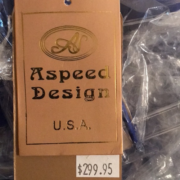 Aspeed Design _New_Royal Blue Sequins Gown with Scarf_Small - Picture 13 of 13